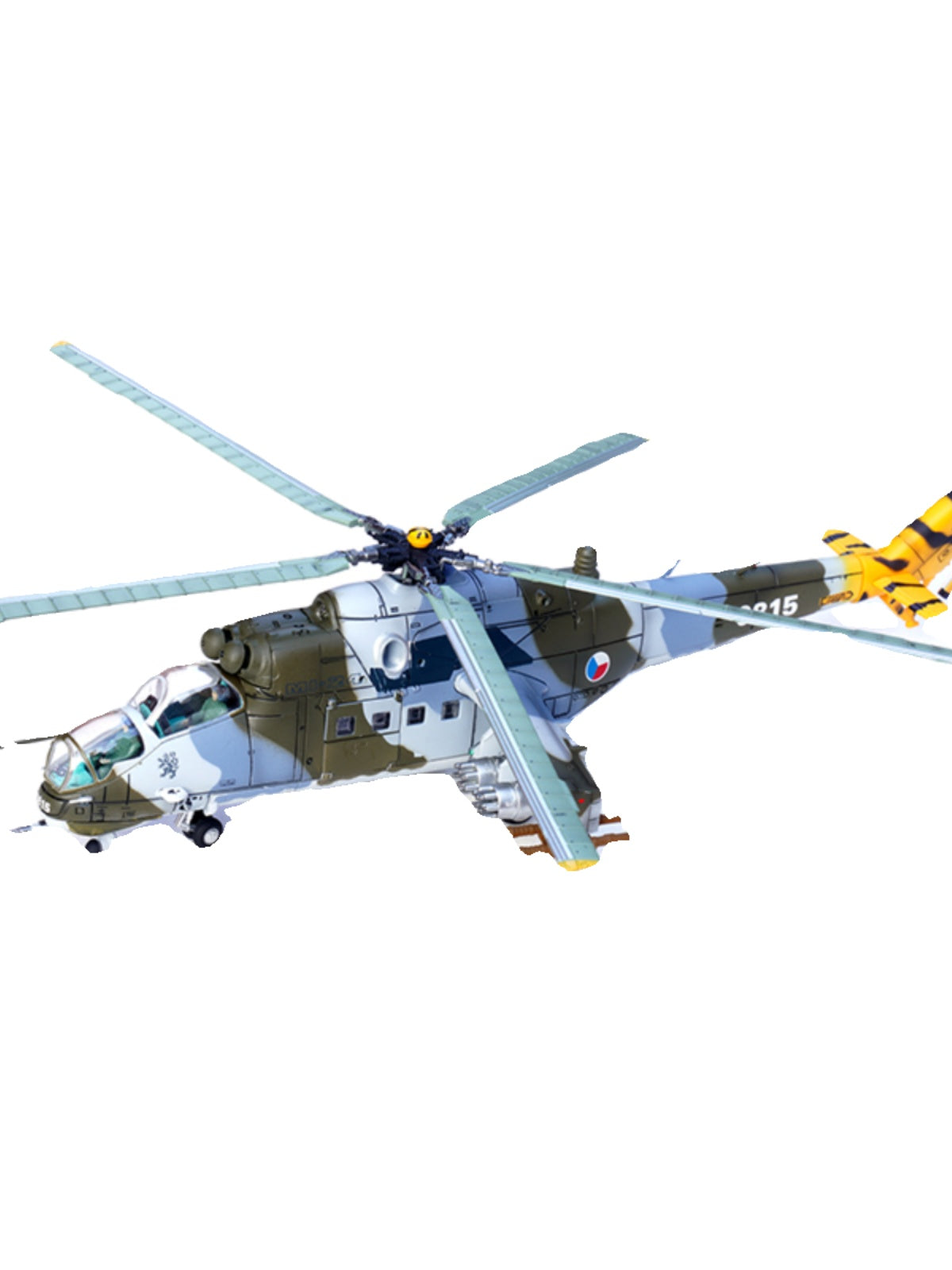 1:72 Panzerkampf 14005PD Mi-24V Helicopter Czech Air Force Model