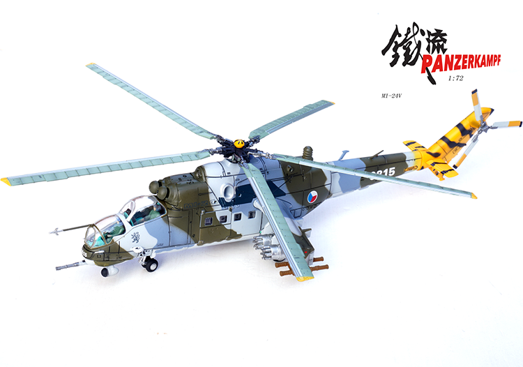 1:72 Panzerkampf 14005PD Mi-24V Helicopter Czech Air Force Model