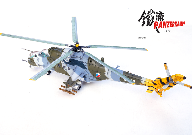 1:72 Panzerkampf 14005PD Mi-24V Helicopter Czech Air Force Model
