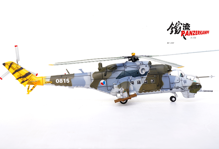 1:72 Panzerkampf 14005PD Mi-24V Helicopter Czech Air Force Model
