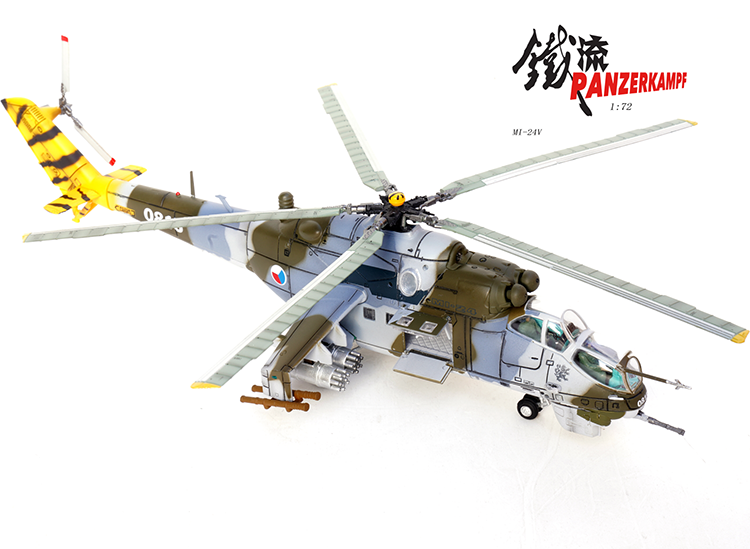 1:72 Panzerkampf 14005PD Mi-24V Helicopter Czech Air Force Model