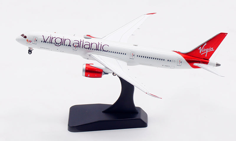 1:400 Aviation400 Virgin atlantic B787-9 G-VSPY Aircraft Model FreeTractor+Stand