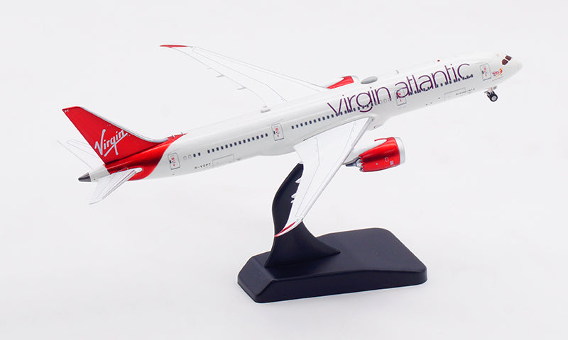 1:400 Aviation400 Virgin atlantic B787-9 G-VSPY Aircraft Model FreeTractor+Stand