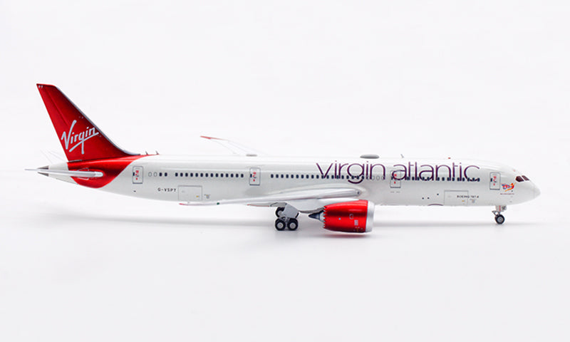 1:400 Aviation400 Virgin atlantic B787-9 G-VSPY Aircraft Model FreeTractor+Stand