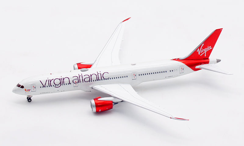 1:400 Aviation400 Virgin atlantic B787-9 G-VSPY Aircraft Model FreeTractor+Stand