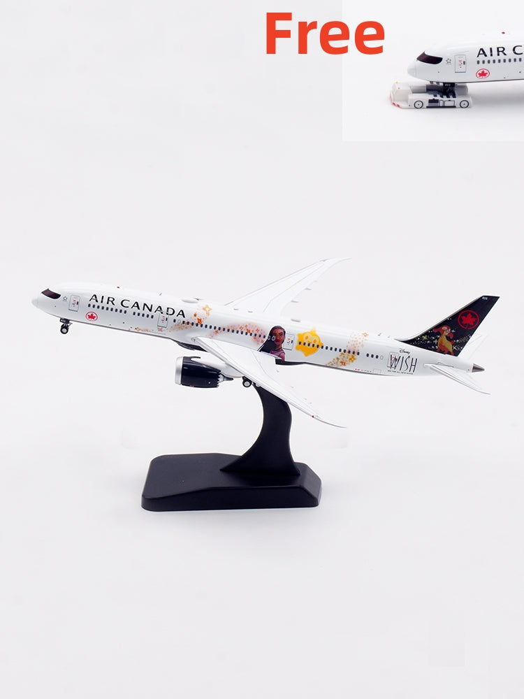 1:400 Aviation400 Air Canada B787-9 C-FVLX Aircraft Model Free Tractor+Stand