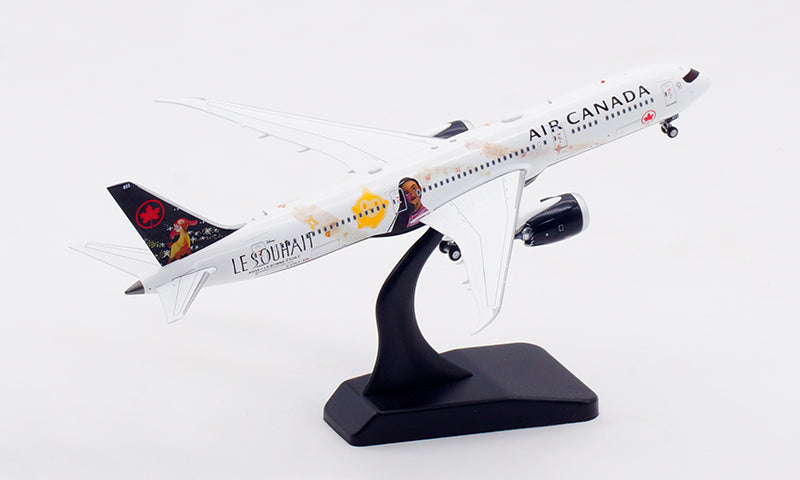 1:400 Aviation400 Air Canada B787-9 C-FVLX Aircraft Model Free Tractor+Stand