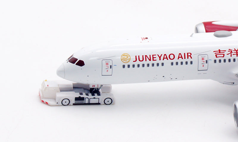 1:400 Aviation400 JuneYao Air B787-9 B-20D1 Aircraft Model Free Tractor+Stand