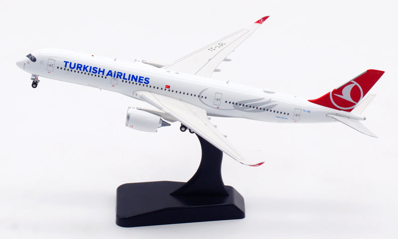 1:400 Aviation400 Turkish Airlines A350-900 TC-LGL Aircraft Model Free Tractor+Stand