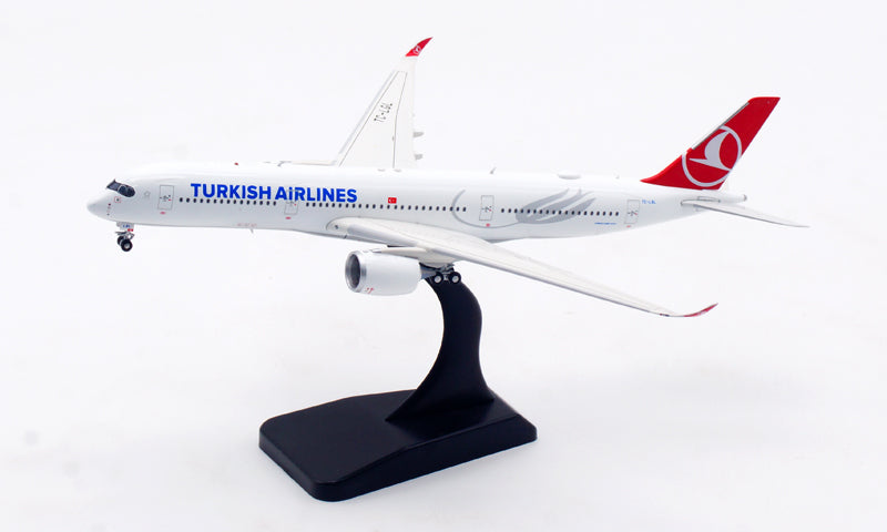 1:400 Aviation400 Turkish Airlines A350-900 TC-LGL Aircraft Model Free Tractor+Stand