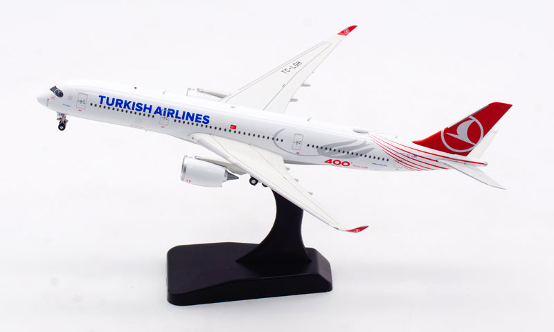1:400 Aviation400 Turkish Airlines A350-900 TC-LGH Aircraft Model Free Tractor+Stand