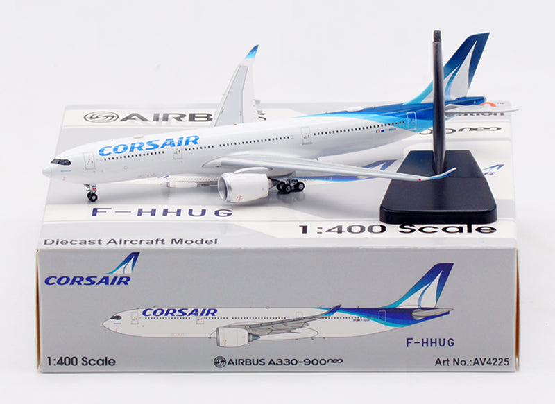1:400 Aviation400 CORSAIR A330-900NEO F-HHUG Aircraft Model Free Tractor+Stand