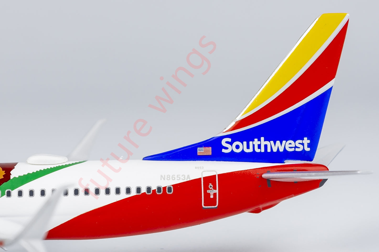 1:400 NG Models NG58211 Southwest B737-800 N8653A “California One” Aircraft Model+Free Tractor