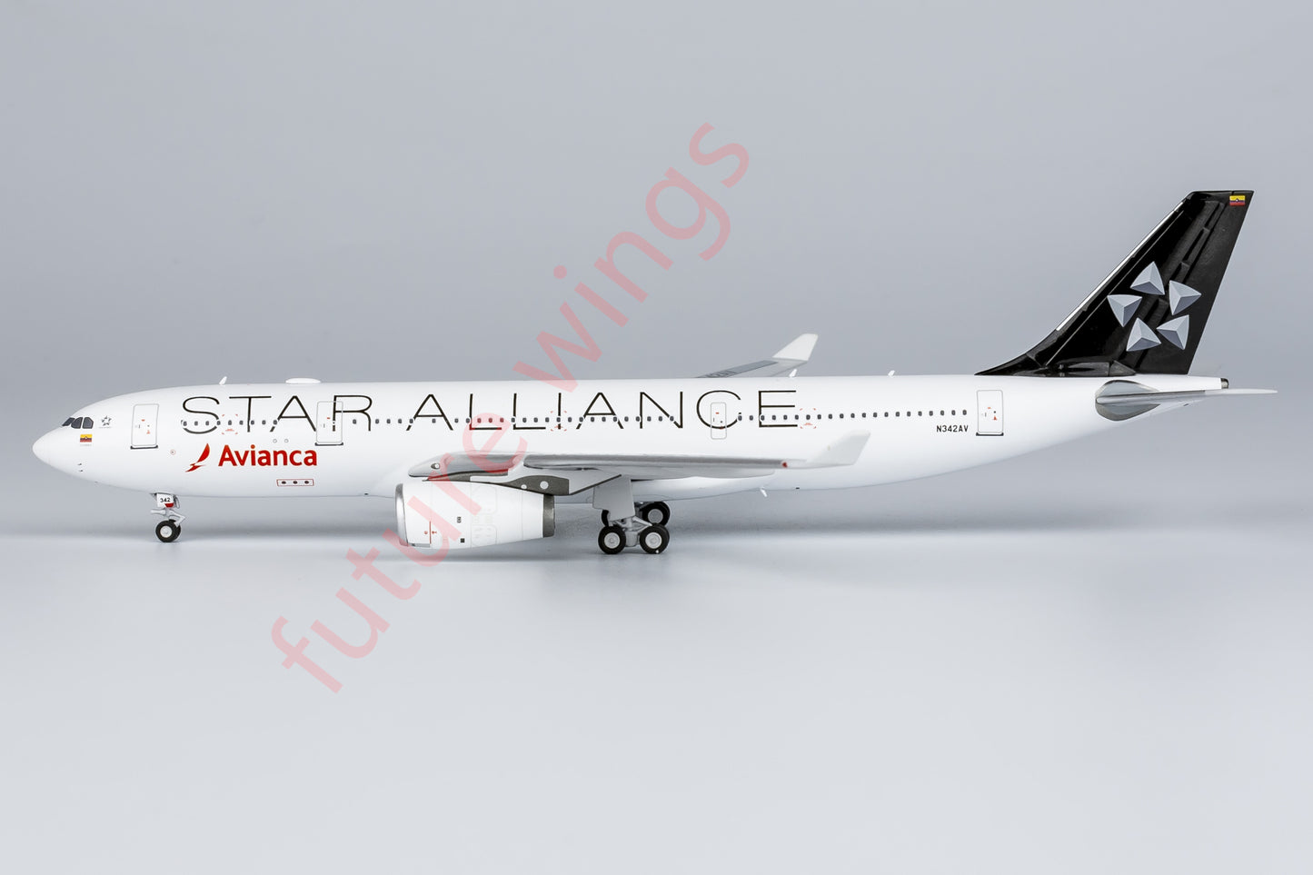 1:400 NG Models NG61089 Avianca Airbus A330-200 N342AV "STAR ALLIANCE"Aircraft Model+Free Tractor