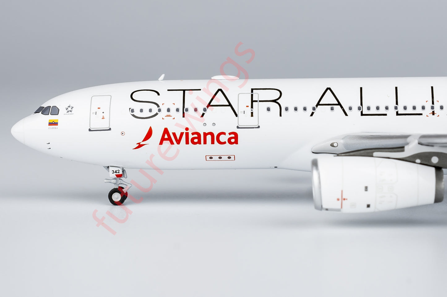 1:400 NG Models NG61089 Avianca Airbus A330-200 N342AV "STAR ALLIANCE"Aircraft Model+Free Tractor