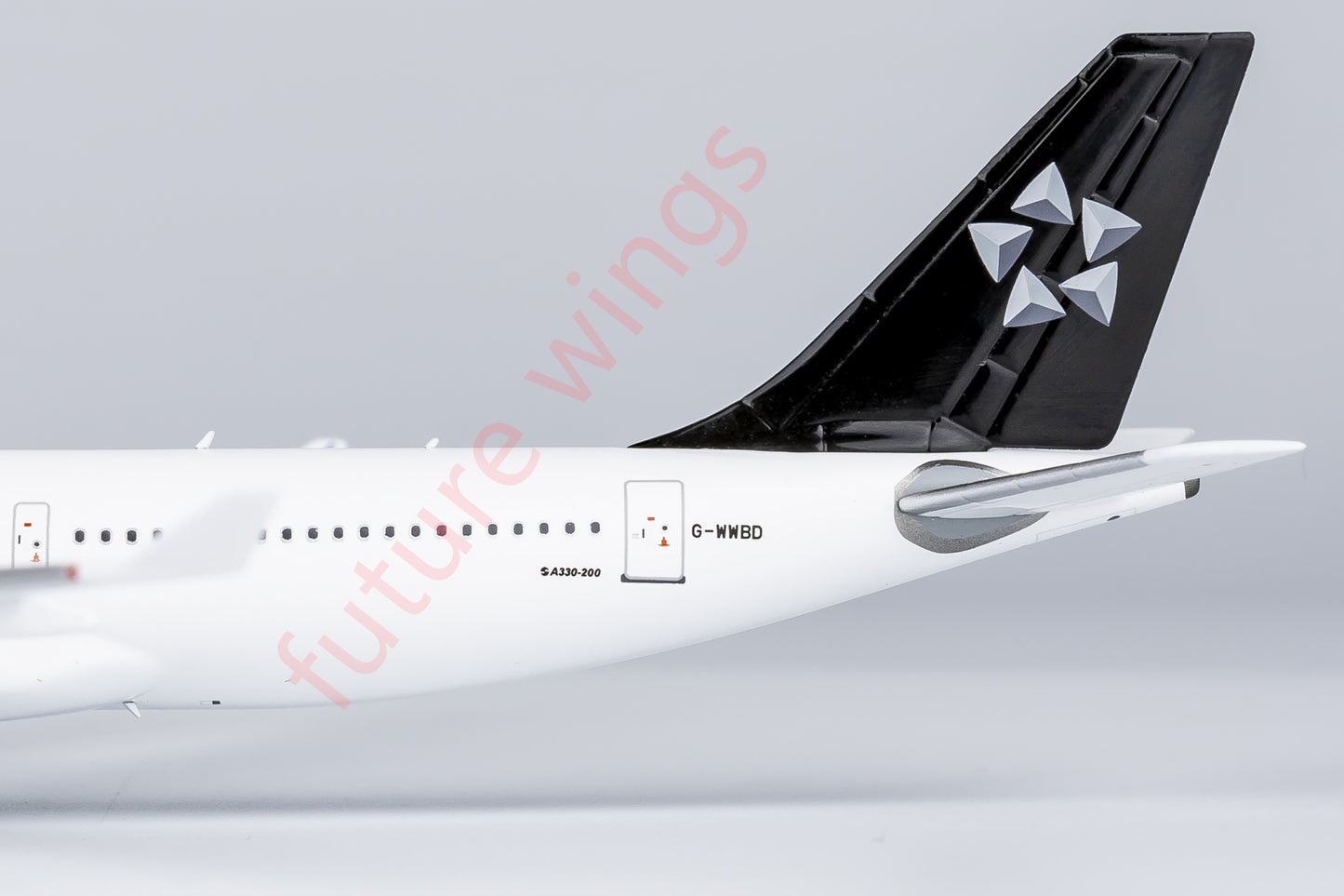 1:400 NG Models NG61088 bmi Airbus A330-200 G-WWBD"STAR ALLIANCE"Aircraft Model+Free Tractor