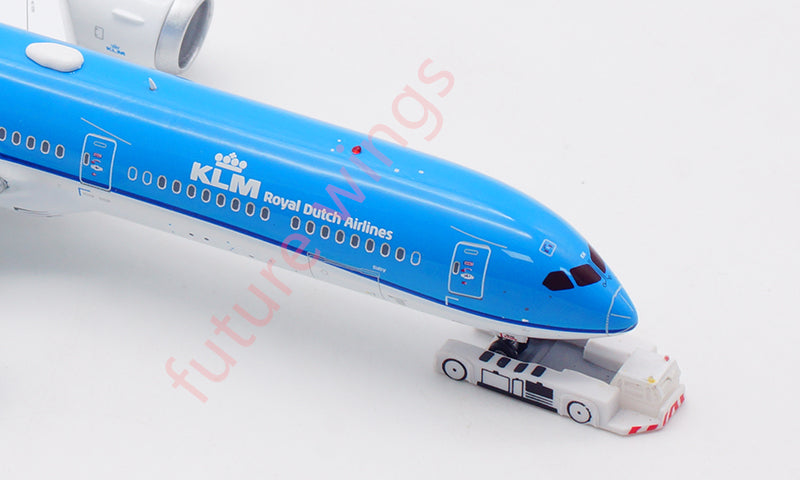 1:400 Aviation400 KLM B787-10 PH-BKM Aircraft Model Free Tractor+Stand