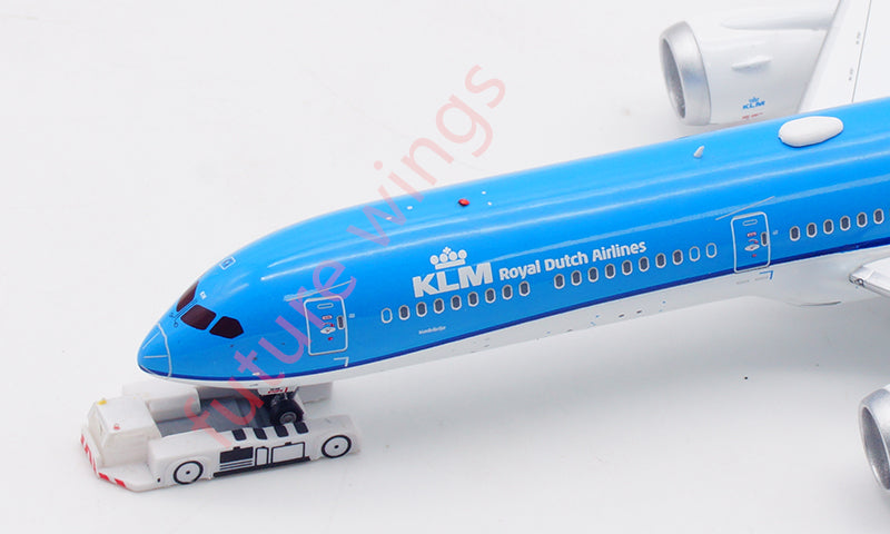 1:400 Aviation400 KLM B787-10 PH-BKM Aircraft Model Free Tractor+Stand
