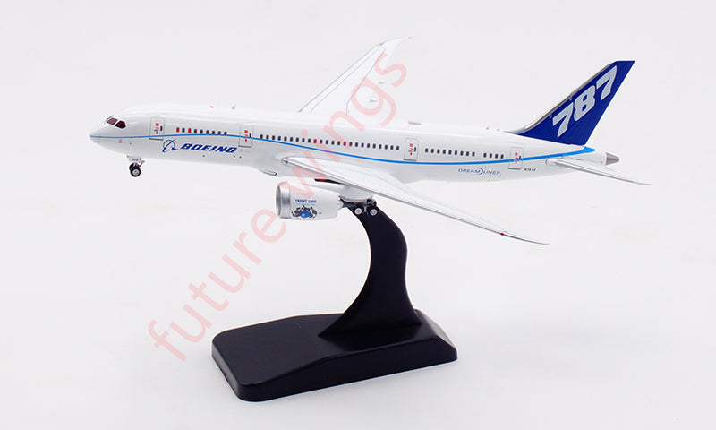 1:400 Aviation400 Boeing House Color B787-8 N7874 Free Tractor+Stand