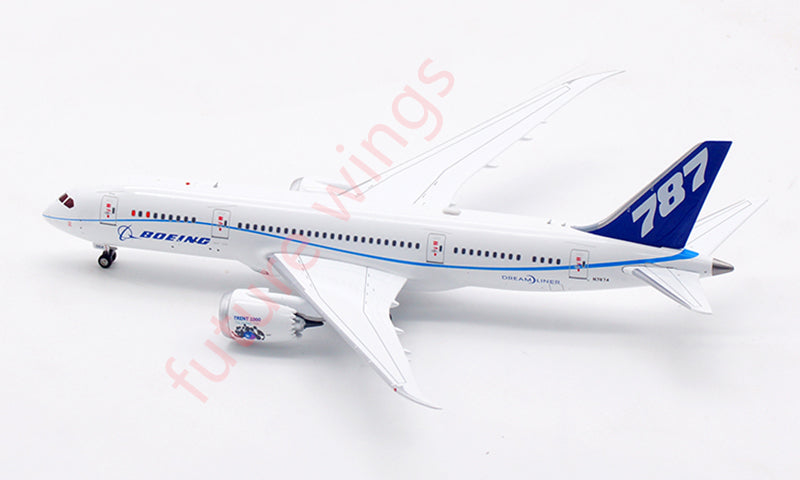 1:400 Aviation400 Boeing House Color B787-8 N7874 Free Tractor+Stand