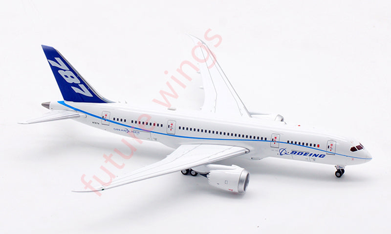 1:400 Aviation400 Boeing House Color B787-8 N7874 Free Tractor+Stand
