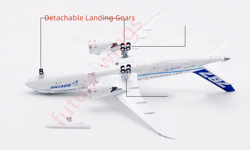 1:400 Aviation400 Boeing House Color B787-8 N7874 Free Tractor+Stand