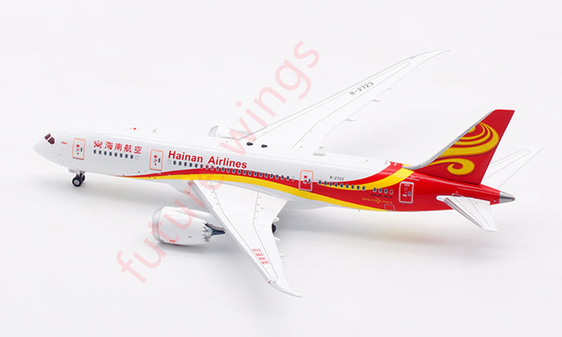 1:400 Aviation400 Hainan Airlines B787-8 B-2723 Aircraft ModelFree Tractor+Stand