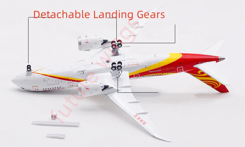 1:400 Aviation400 Hainan Airlines B787-8 B-2723 Aircraft ModelFree Tractor+Stand