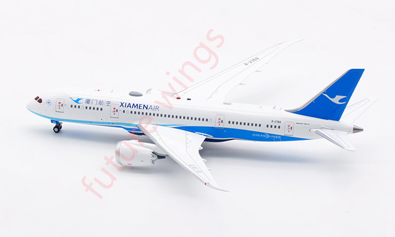 1:400 Aviation400 Xiamen Airlines B787-8 B-2769 Aircraft ModelFree Tractor+Stand
