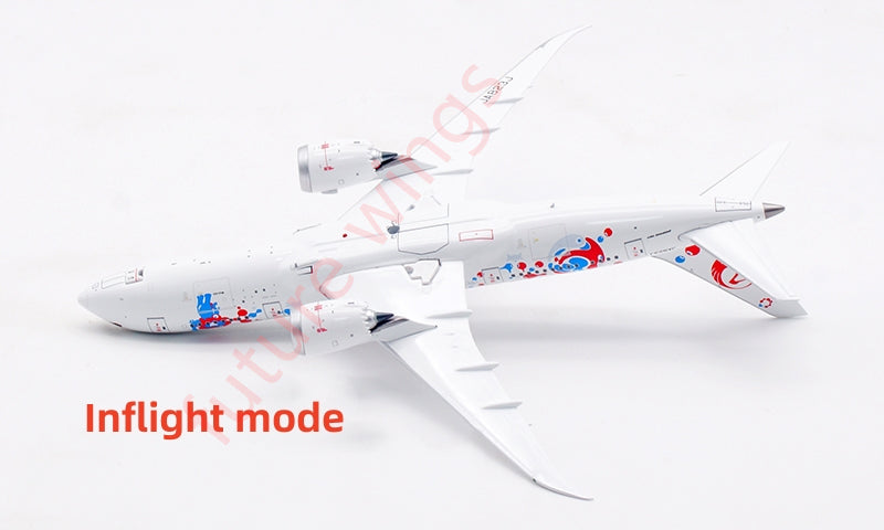 1:400 Aviation400 Japan Airlines B787-8 JA823J Aircraft Model Free Tractor+Stand