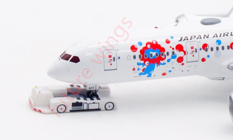 1:400 Aviation400 Japan Airlines B787-8 JA823J Aircraft Model Free Tractor+Stand