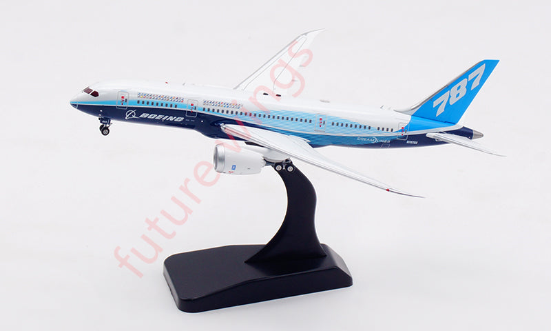 1:400 Aviation400 Boeing House Color B787-8 N787BX Aircraft Model Free Tractor+Stand