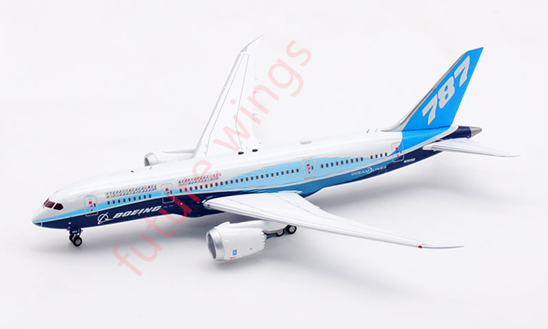 1:400 Aviation400 Boeing House Color B787-8 N787BX Aircraft Model Free Tractor+Stand