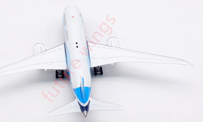 1:400 Aviation400 Boeing House Color B787-8 N787BX Aircraft Model Free Tractor+Stand