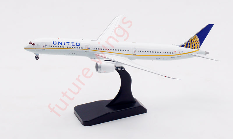 1:400 Aviation400 United Airlines B787-10 N12003 Aircraft Model Free Tractor+Stand