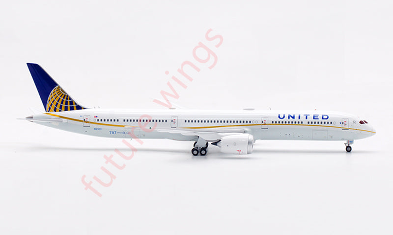 1:400 Aviation400 United Airlines B787-10 N12003 Aircraft Model Free Tractor+Stand
