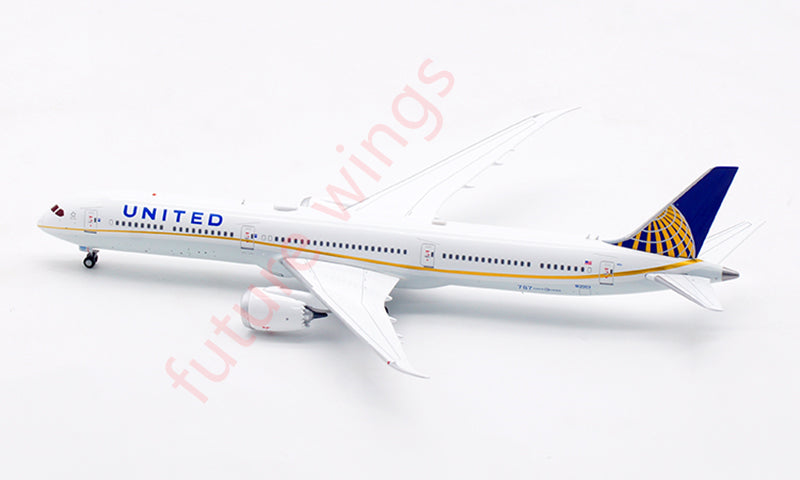 1:400 Aviation400 United Airlines B787-10 N12003 Aircraft Model Free Tractor+Stand