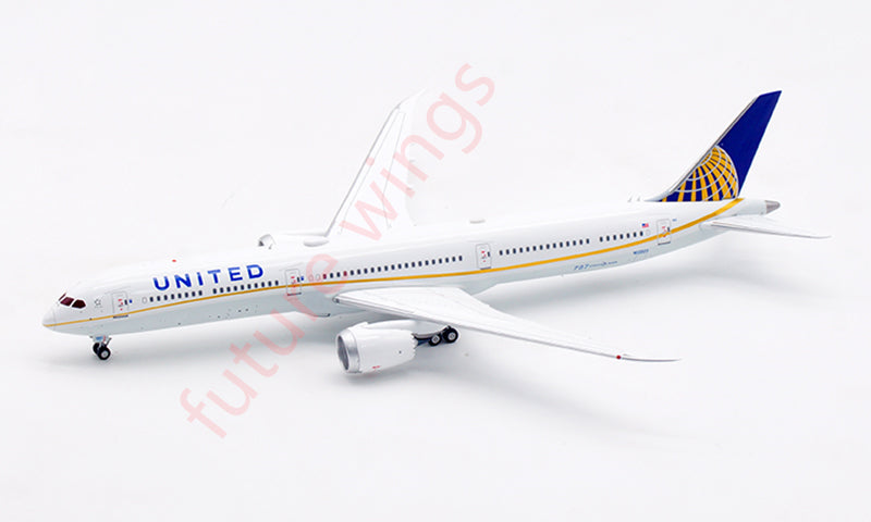 1:400 Aviation400 United Airlines B787-10 N12003 Aircraft Model Free Tractor+Stand