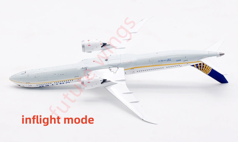 1:400 Aviation400 United Airlines B787-10 N12003 Aircraft Model Free Tractor+Stand