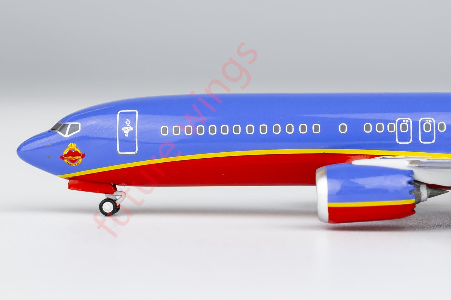 1:400 NG Lite SWA003 SouthWest Airlines B737 MAX8 N872CB Aircraft Model+Free Tractor