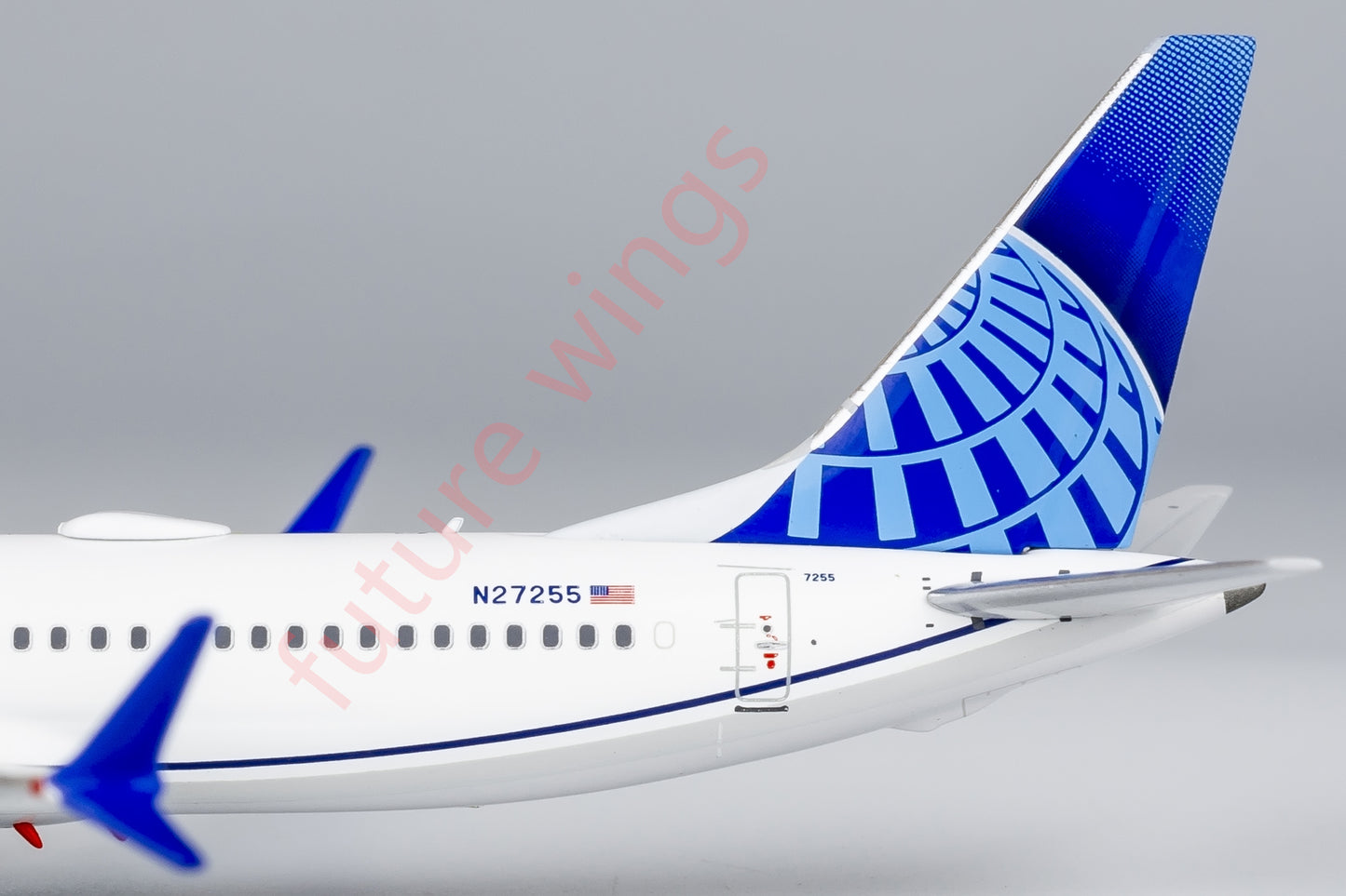 1:400 NG Models United Airlines B737 MAX8 N27255 AVIATE Aircraft Model+Free Tractor