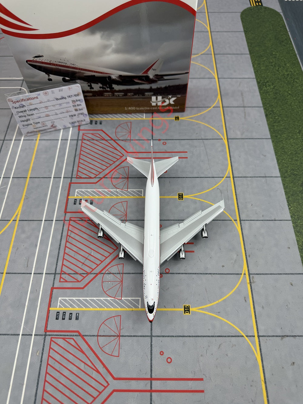 1:400 YY Wings Boeing 747-100 N7470 "First Flight"Aircraft Model With Stand+Free Tractor