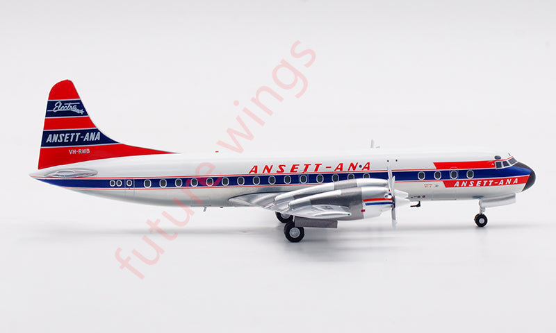 1:200 InFlight200 Ansett Lockheed L-188 VH-RMB Aircraft Model With Stand