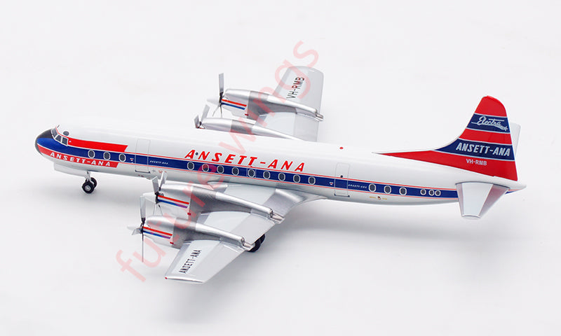 1:200 InFlight200 Ansett Lockheed L-188 VH-RMB Aircraft Model With Stand
