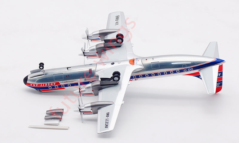 1:200 InFlight200 Ansett Lockheed L-188 VH-RMB Aircraft Model With Stand