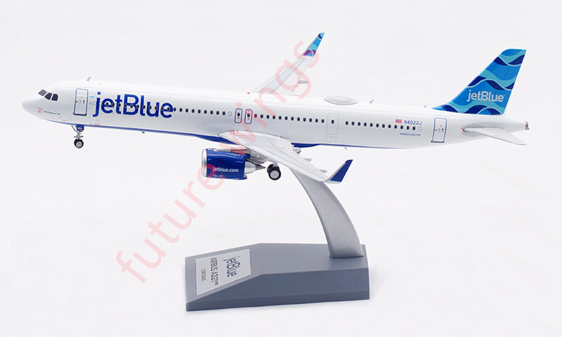 1:200 InFlight200 JetBlue Airbus A321NEO N4022J Aircraft Model With Stand