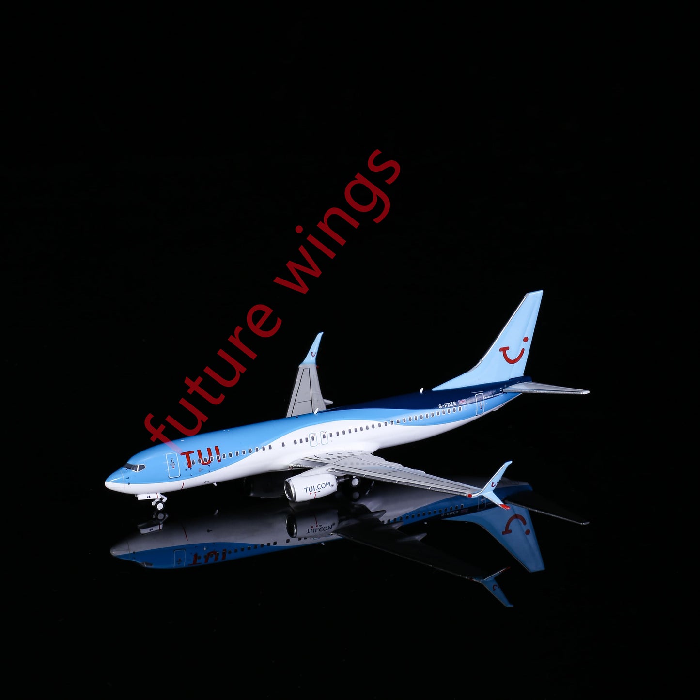 1:400 AeroPolaris HA7380004 TUI Airways Boeing 737-800 G-FDZS Aircraft Model+Free Tractor
