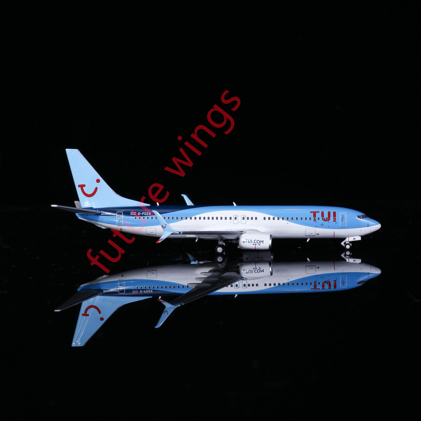 1:400 AeroPolaris HA7380004 TUI Airways Boeing 737-800 G-FDZS Aircraft Model+Free Tractor