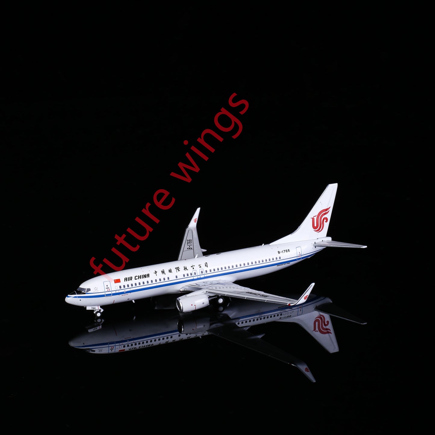 1:400 AeroPolaris HA7380005 Air China Boeing 737-800 B-1766 Aircraft Model+Free Tractor