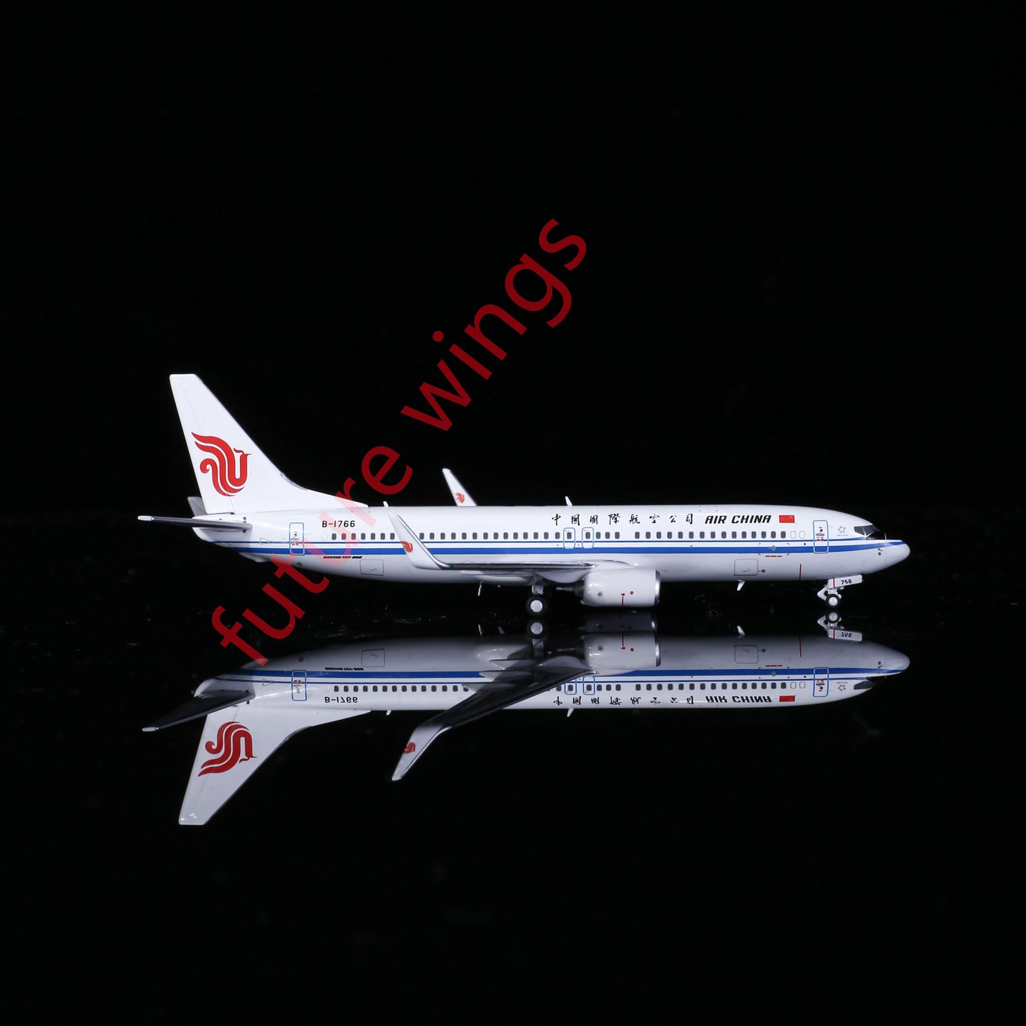 1:400 AeroPolaris HA7380005 Air China Boeing 737-800 B-1766 Aircraft Model+Free Tractor